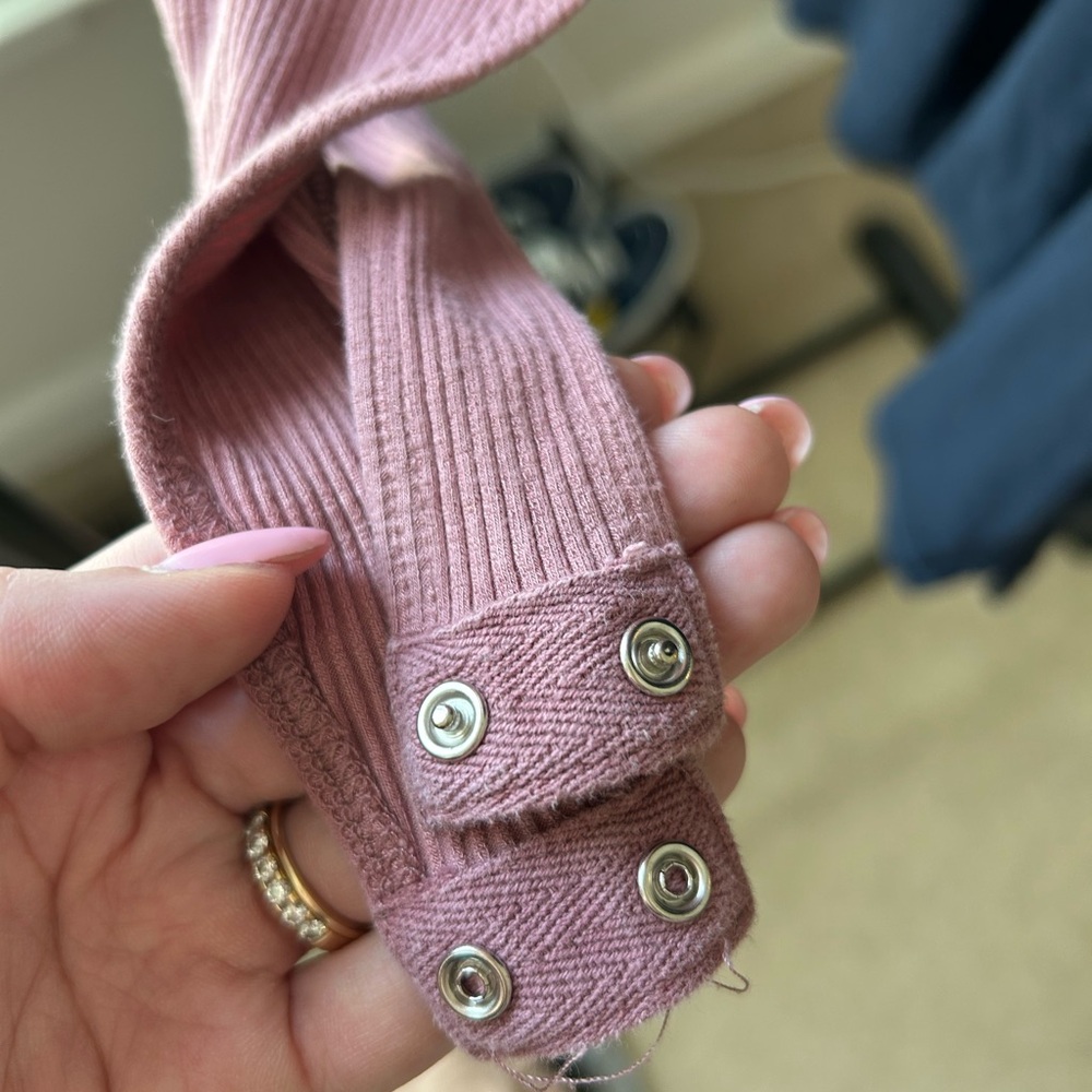 Lulus Ribbed Pink Top - Small - Picture 3 of 5